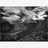 Storm Clearing from Mt. Rainier Stock Image, Washington