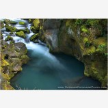 North Umpqua Above Toketee Stock Image Oregon