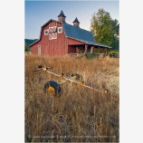 Old Red Barn Stock Image Ashland, Oregon