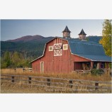 Old Red Barn 3 Stock Image Ashland, Oregon
