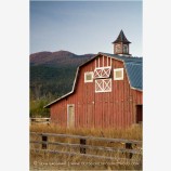 Old Red Barn 4 Stock Image Ashland, Oregon