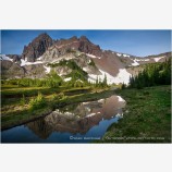 Three Fingered Jack 4 Stock Image Mt. Jefferson Wilderness, Oregon