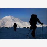 On To High Camp Stock Image