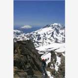 North Sister Summit Stock Image, Cascade Mountains, Oregon