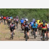 Mountain Bike Race Stock Image Yreka, California