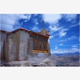 Tsaparang Palace Stock Image, Tibet