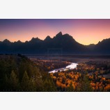 Light Of The West Print, Grand Tetons, Wyoming