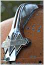 Royalty Free Stock Photo: Hood Badge