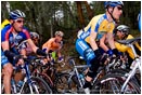 Royalty Free Stock Photo: Hincapie and Leipheimer