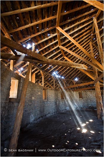 Royalty Free Stock Photo: French Round Barn 1