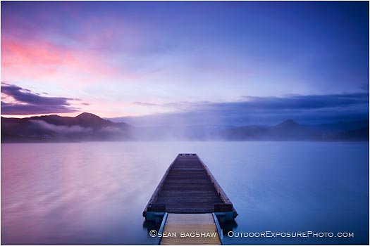 Royalty Free Stock Photo: Emigrant Lake Dock 1