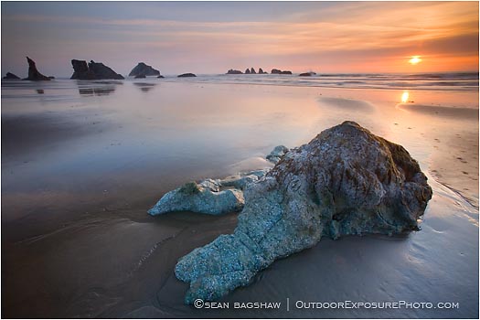 Bandon Beach 6 Stock Image, Bandon, Oregon Coast