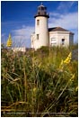 Royalty Free Stock Photo: Coquille River Lighthouse 3