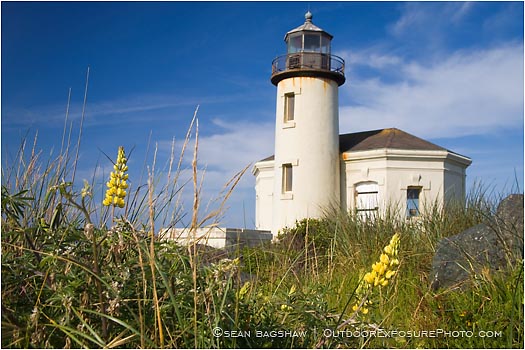 Royalty Free Stock Photo: Coquille River Lighthouse 4