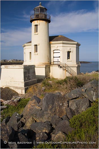 Royalty Free Stock Photo: Coquille River Lighthouse 5