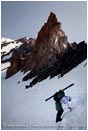 Climbing Mt. Shasta 5 Stock Image