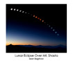 Poster: Lunar Eclipse Over Mt. Shasta