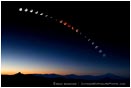Rights Managed Stock Photo: Lunar Eclipse Over Mt. Shasta
