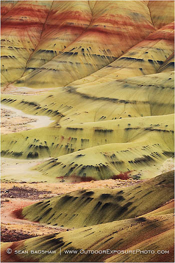 Print: Painted Hills Detail