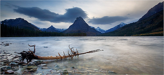 Rights Managed Stock Photo: Two Medicine Approaching Storm