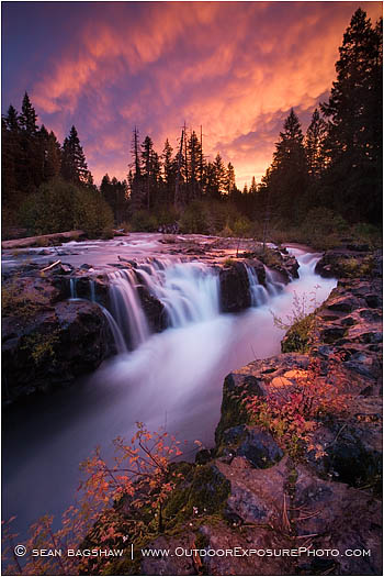 Rights Managed Stock Photo: Crimson Gorge
