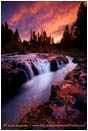 Rights Managed Stock Photo: Crimson Gorge