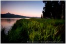 Royalty Free Stock Photo: Diamond Lake and Mt. Thielsen