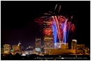 Royalty Free Stock Photo: Portland Fireworks