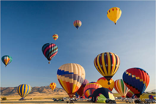 Royalty Free Stock Photo: Hot Air Balloons