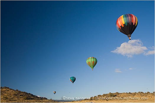 Royalty Free Stock Photo: Hot Air Balloons 2