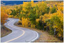 Royalty Free Stock Photo: Country Road in Fall 2