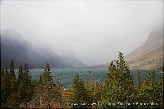 Royalty Free Stock Photo: St. Mary Lake