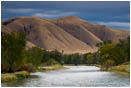 East Fork of The Salmon River Stock Image