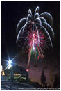 Rights Managed Stock Photo: Bavarian Night Fireworks