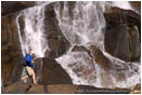 Royalty Free Stock Photo: Waterfall Walk