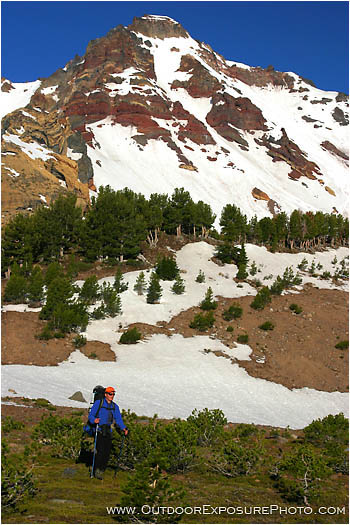 Royalty Free Stock Photo: Below North Sister