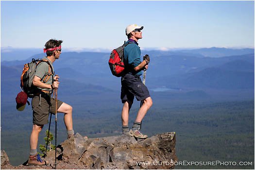 Royalty Free Stock Photo: Day Hike