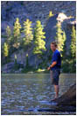 Royalty Free Stock Photo: Deep Lake