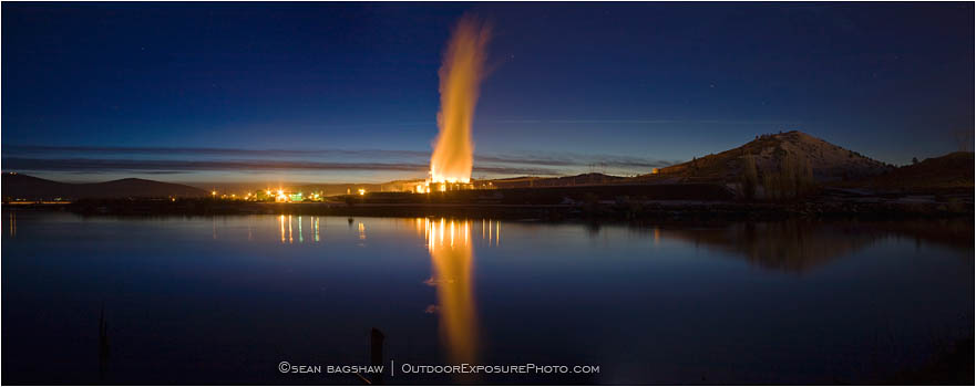 Print: Klamath Cogeneration Plant Panorama