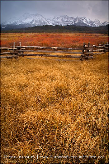 Royalty Free Stock Photo: Sawtooth Range