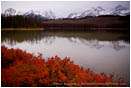 Royalty Free Stock Photo: Sawtooth Range and Redfish Lake