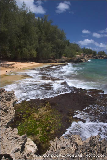 Royalty Free Stock Photo: Maha'ulepu Beach II
