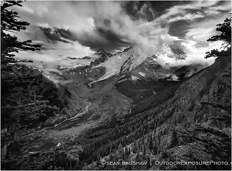 Print: Storm Clearing from Mt. Rainier