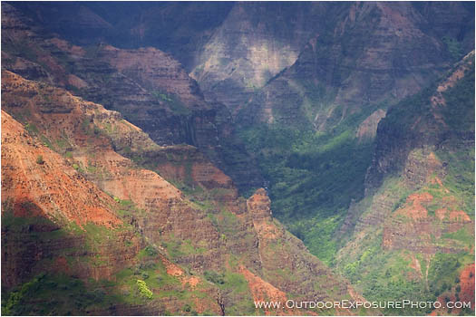 Royalty Free Stock Photo: Waimea Canyon II