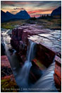 Print: Double Falls