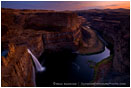 Twilight Falls Print, Palouse River Canyon, Eastern Washington