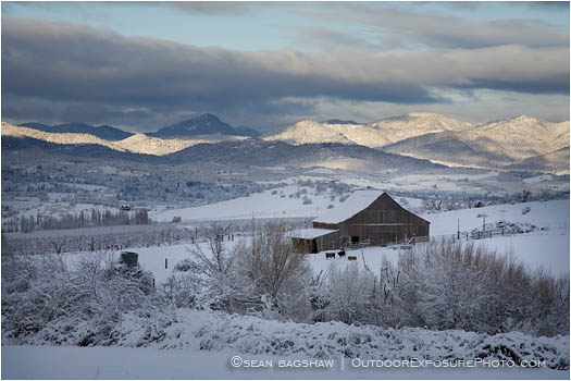 Royalty Free Stock Image: Winter Ranch