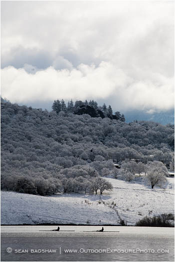 Royalty Free Stock Image: Emigrant Lake in Winter 5