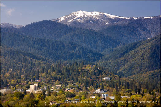 Ashland in Spring 1 Stock Image, Ashland, Oregon