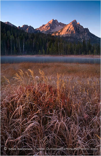 Frost at Sunrise Print, Stanley Lake, Idaho